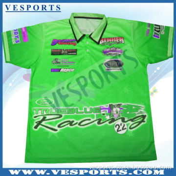 Custom Sublimated Polyester Motorcycling Jersey